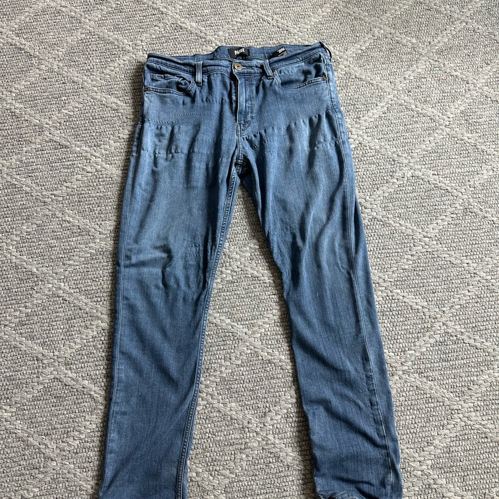 Paige Lennox modern skinny fit jeans